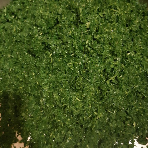 سبزی کوکویی سرخ شده در حد  کوکو