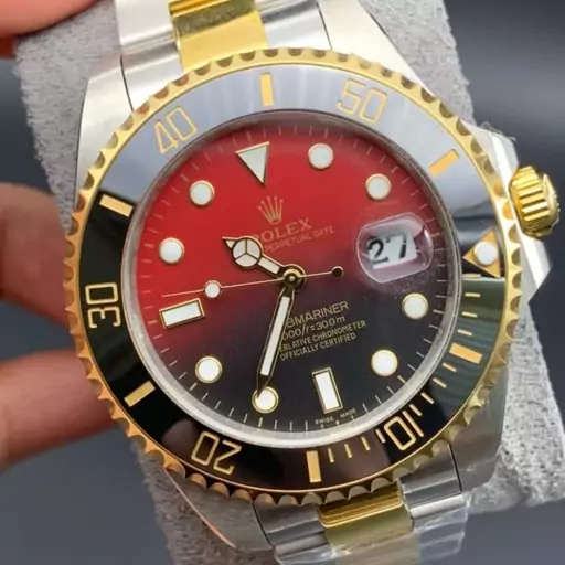 ساعت مچی مردانه و زنانه ست رولکس استیل rolex 