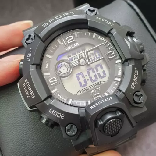 ساعت مچی طرح جی شاک حاشیه مشکی رنک g shock 