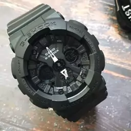 ساعت مچی مردانه و پسرانه کاسیو جی شاک دیجیتالی و عقربه ای  بدنه رزین Casio G-Shock 