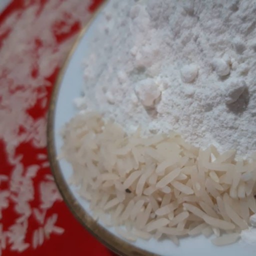 آرد برنج ایرانی تهیه شده از برنج نیم دونه(500گرمی)