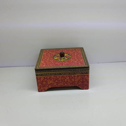 جعبه چای کیسه ای یا شکلاتخوری دستساز سنتی