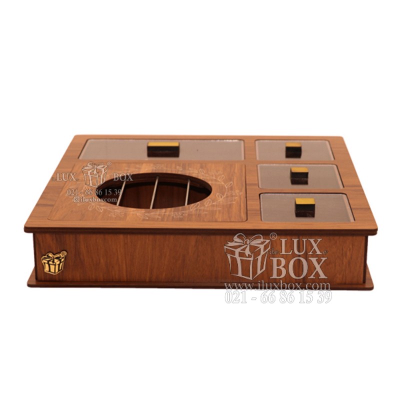 جعبه وارمردار جعبه دمنوش لوکس باکس کد LB113-0