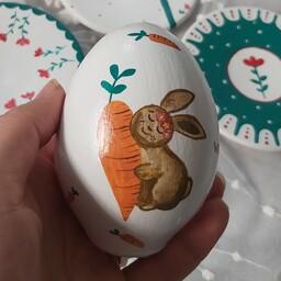 تخم مرغ خرگوش 1401 طراحی شده با دست قابل شستشو با دستمال نرم