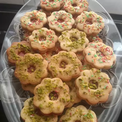 شیرینی مشهدی خانگی(شیرینی مارمالادی)