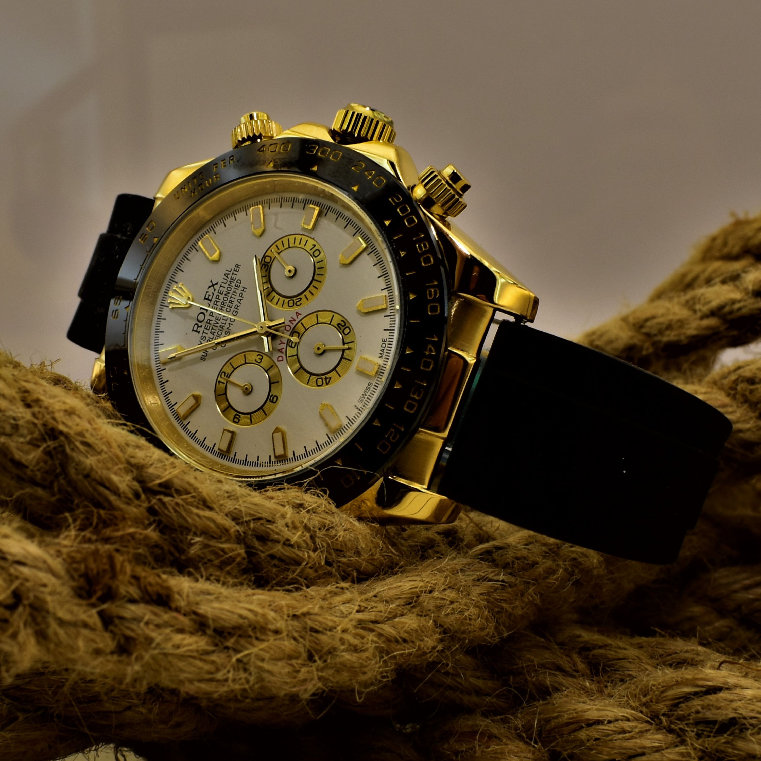 ROLEX OYSTER DAYTONA رولکس اویستر دیتونا کرنوگراف موتور ژاپن قاب فول استیل 