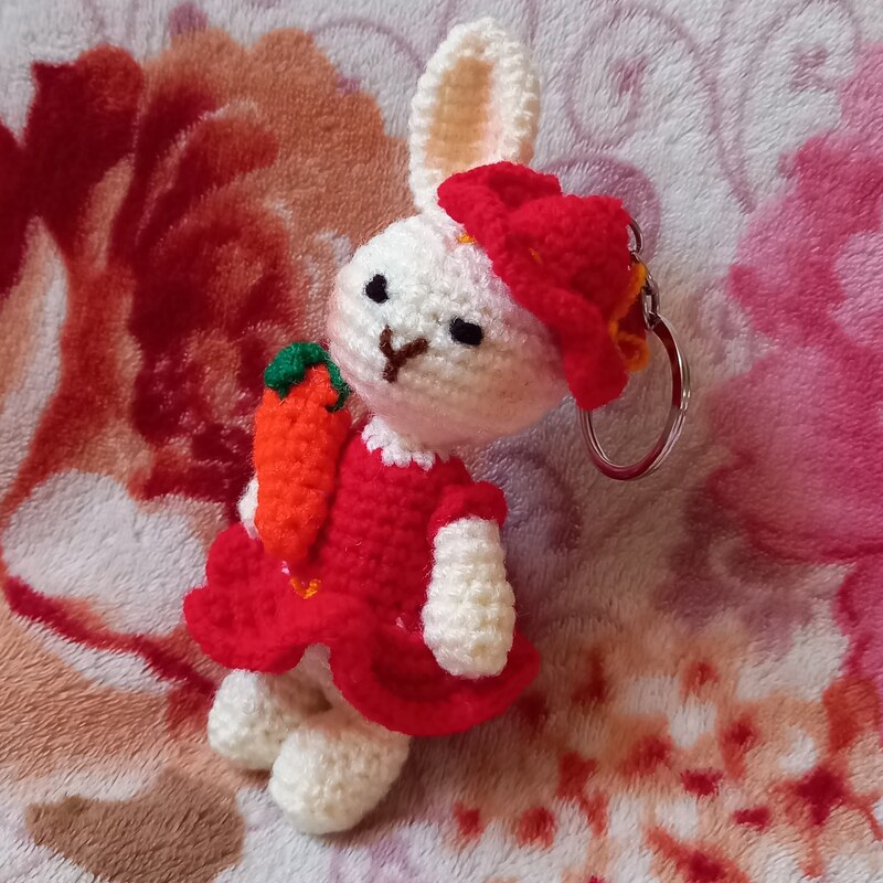 عروسک خرگوش دخترونه و اویز کیف در انواع رنگ و سایز و ...