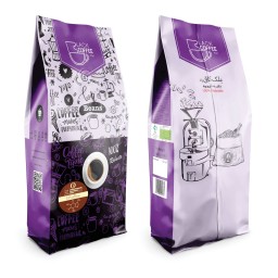 دانه قهوه فول کافین - 1 کیلو گرم Full Cafein Coffee Beans  بلک کافی  