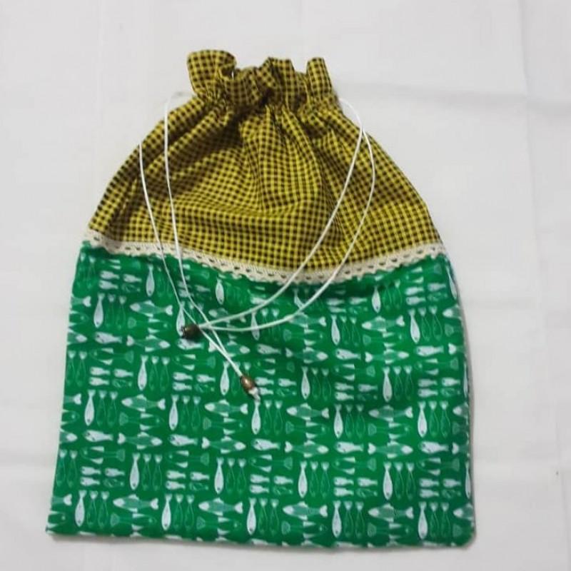 کیسه سبزی پارچه ای  در 3 سایز .که از 3لایه تشکیل شده .
