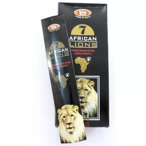 عود شاخه ای هفت شیر آفریقایی african lion