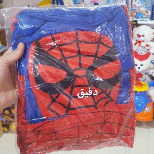 خرید لباس مرد عنکبوتی - سایز لارج بزرگ با تصویر واقعی