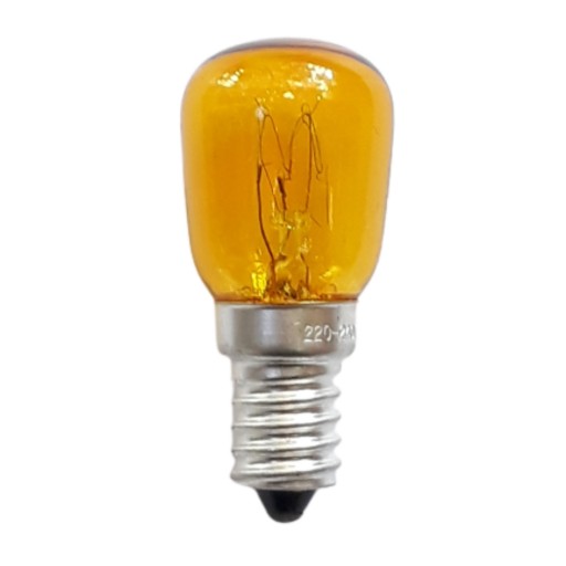لامپ 15 وات رشته ای زرد E14