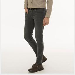 شلوار جین مردانه رنگ زغالی