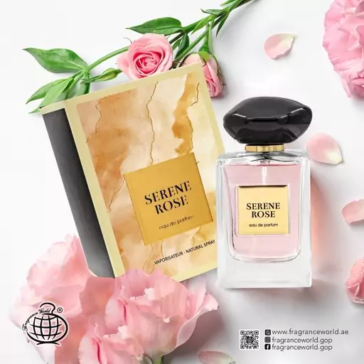 عطر ادکلن زنانه رز میلانو فراگرنس ورد Serene Rose