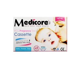 تست بارداری بی بی چک Medicore مدل Cassette