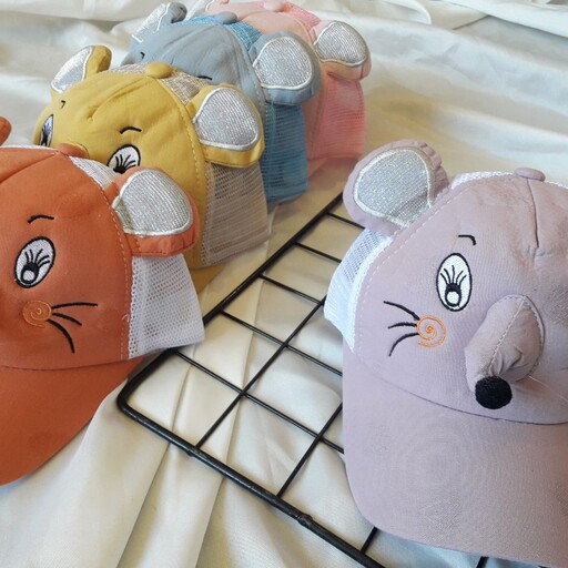 کلاه نقابدار بچگانه رنگی 