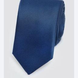 کراوات مردانه سرمه ای ساده طرح جودون اصل ترک