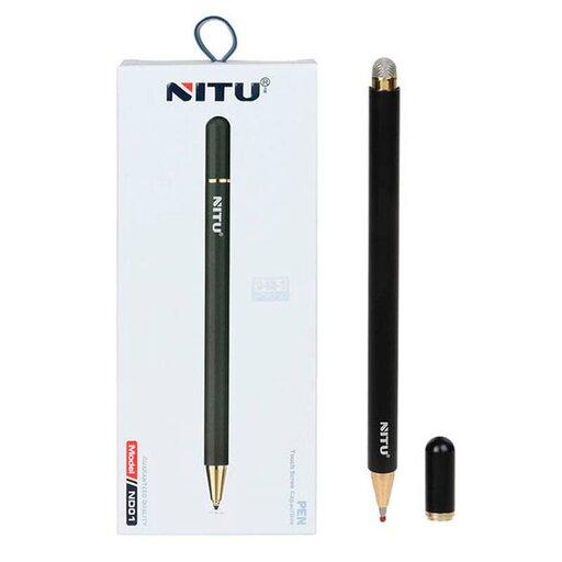 قلم لمسی Nitu ND01 3in1-رنگ سفید