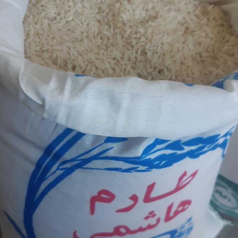 برنج طارم هاشمی مازندران خوش پخت ومعطر در کیسه های 10 کیلویی