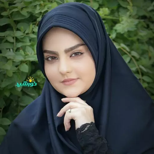 مقنعه ابردوزی شده بروجرد قواره بزرگ 100