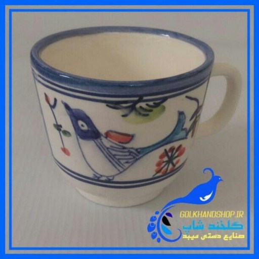فنجان چای خوری طرح سنتی گنجشک(مرغی)