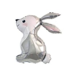 بادکنک فویلی خرگوش - بادکنک فویلی حیوانات خرگوش