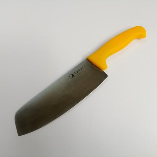 چاقوی سرآشپز حرفه ای طاهری تیغه پهن مدل(کارد آشپزخانه سرآشپز ژاپنی)