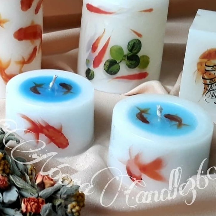 شمع  حوضچه ماهی