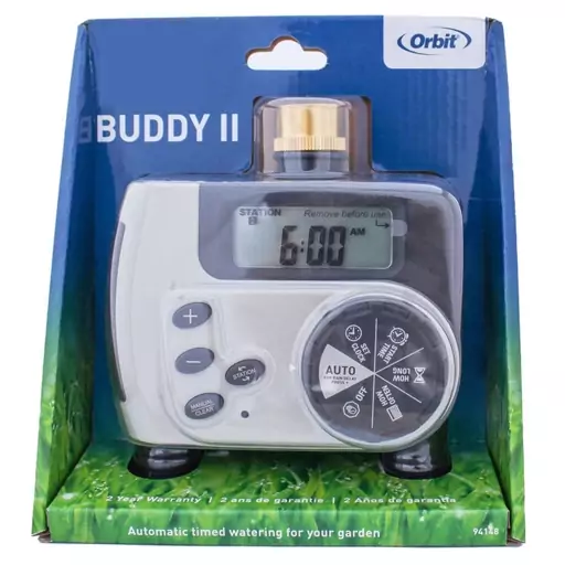 تایمر آبیاری اوربیت آمریکا دو خروجی مدل Buddy II