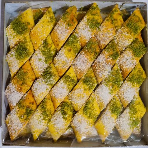 نان یوخه زعفرانی اعلا سوغات شیراز (800 گرم)