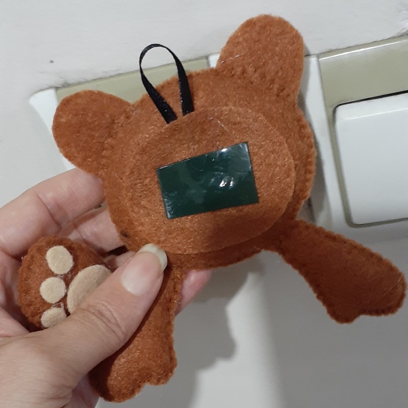 خرس تزیینی کلید و پریز برق  در رنگهای مختلف 