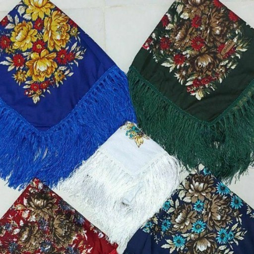 روسری ترکمنی سنتی