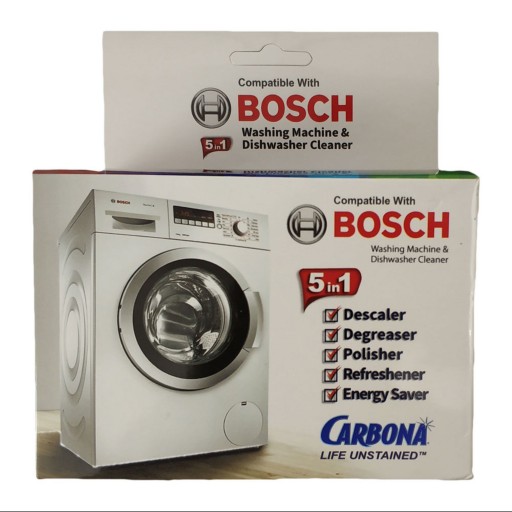 پودر جرم گیر ماشین ظرفشویی و لباسشویی بوش Bosch