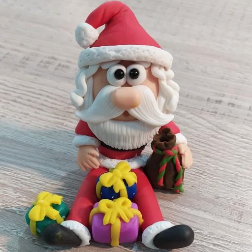 بابانوئل عروسک خمیری