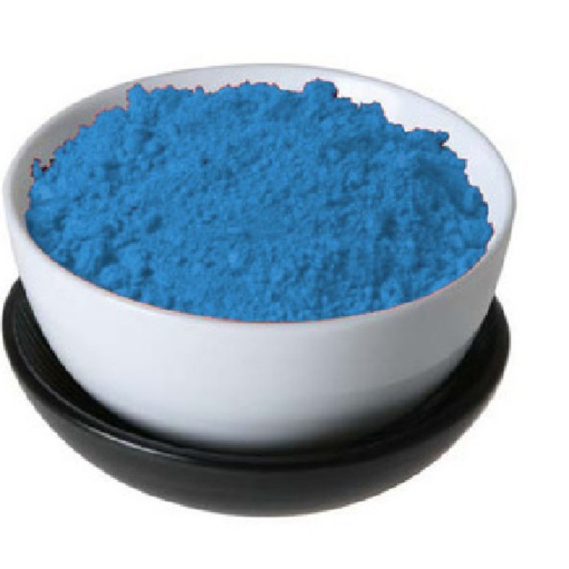 رنگ خوراکی آبی ( برلیانت بلو ) برند هندی در بسته بندی 100 گرمی