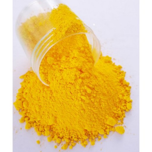رنگ خوراکی زرد ( کینولین یلو ) برند هندی در بسته بندی 100 گرمی