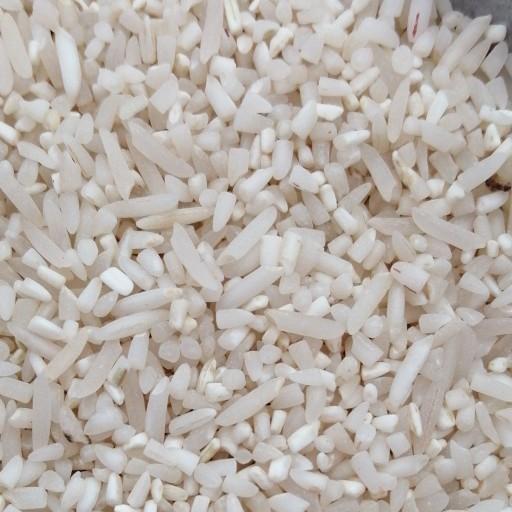 نیم دانه برنج طارم استخوانی نیمدانه 10 کیلویی شمال