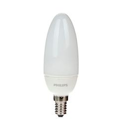 لامپ شمعی کم مصرف فلیلیپس 5 وات آفتابی پایه E27 مجموعه 2 عددی 