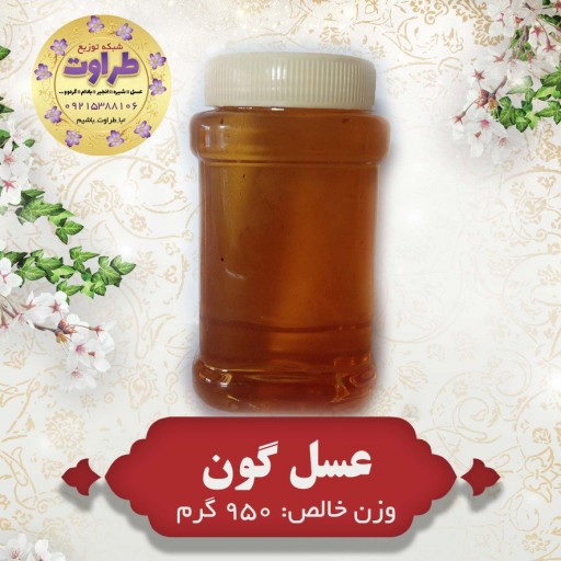 عسل گون کوهرنگ طراوت (1000 گرم)