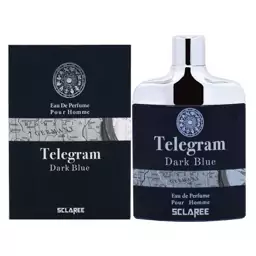 ادو پرفیوم اسکلاره مدل telegram dark blue  حجم 82 میل