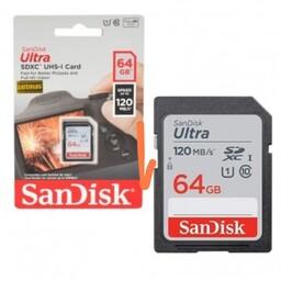 رم دوربین سن دیسک (SanDisk) مدل 64GB Ultra 140MBS