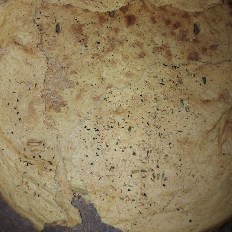 نان خشک ویژه سنتی هیزمی l  ترد بیسکوئیتی با روغن دنبه خونگی و آرد بومی