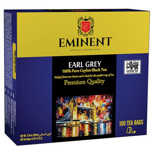 چای کیسه ای امیننت ارل گری   EMINENT EARL GREY تی بگ 100 تایی