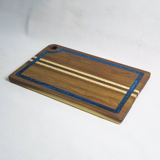 سینی سرو ( مزه ) چوبی رزینی دست ساز ، ضد آب 
