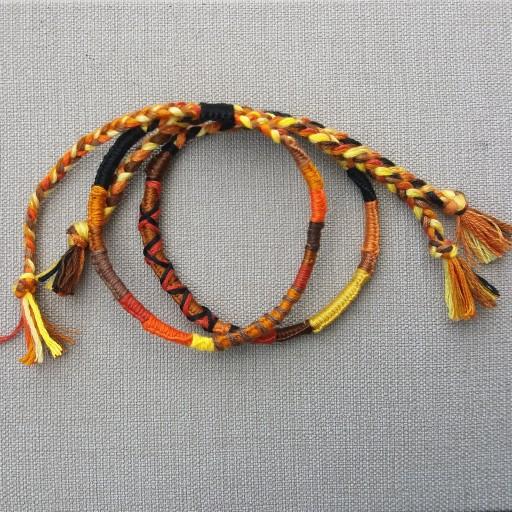 پابند/دستبند سرخپوستی پاییزی