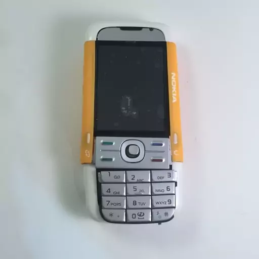 قاب نوکیا Nokia 5700  ( سفید نارنجی )