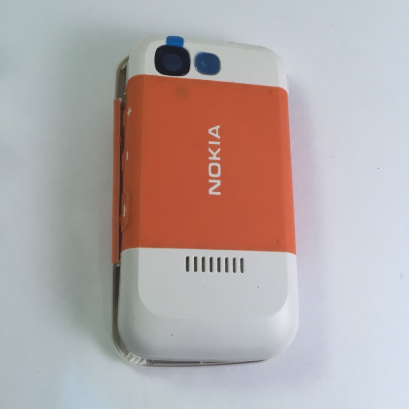 قاب نوکیا Nokia 5300  ( سفید نارنجی )