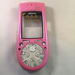 قاب نوکیا Nokia  3650 (صورتی ) J بدون شاسی