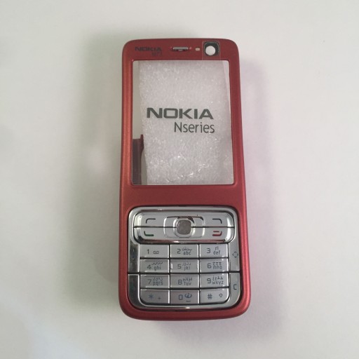 قاب نوکیا Nokia  N73 (قرمز) بدون شاسی