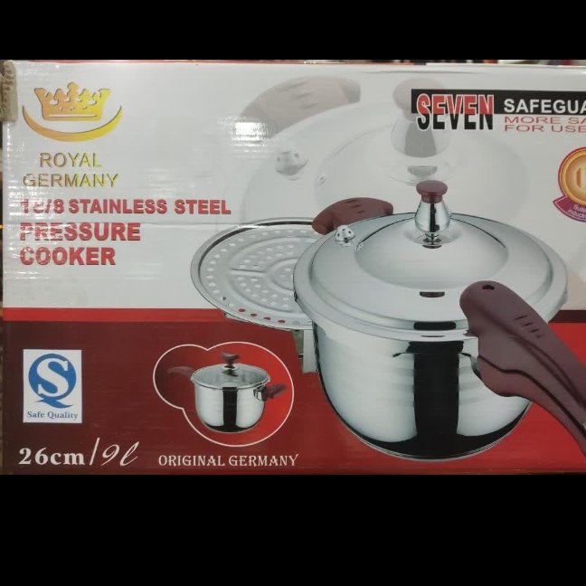 زودپزخارجی 3کاره استیل رویال اص9لیتر .آلمان .7ستاره